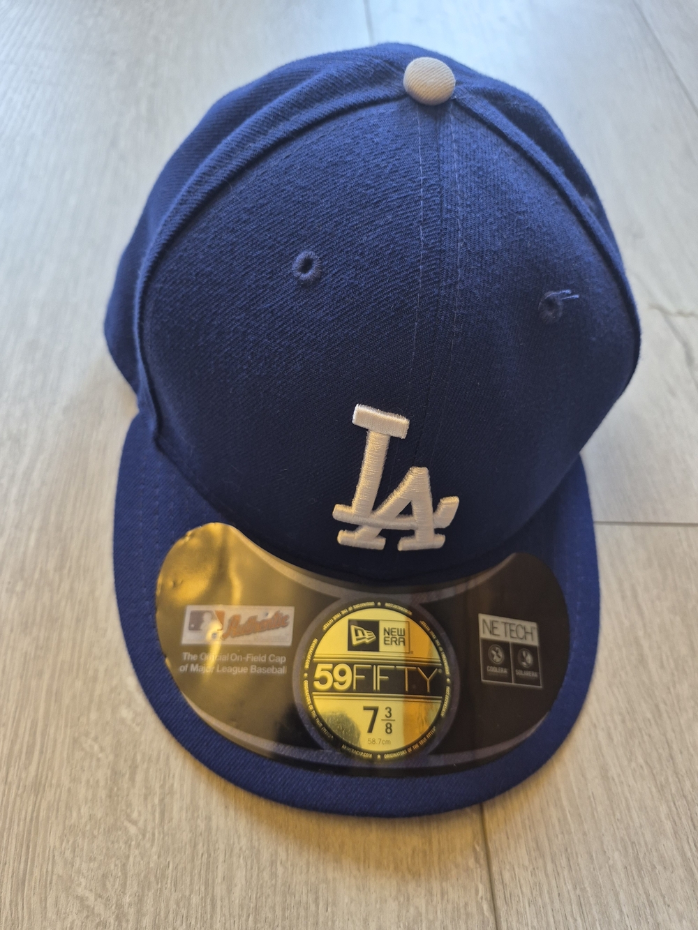 New Era 59FIFTY LA Dodgers Fitted Hat 7 3/8 MLB Authentic Collection